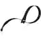 Velcro Brand Cable Tie, 15 in L, Black, Gray, Nylon, 25 lb Strength, 30 PK VEK94257 - alternate 7